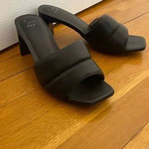 Black heels